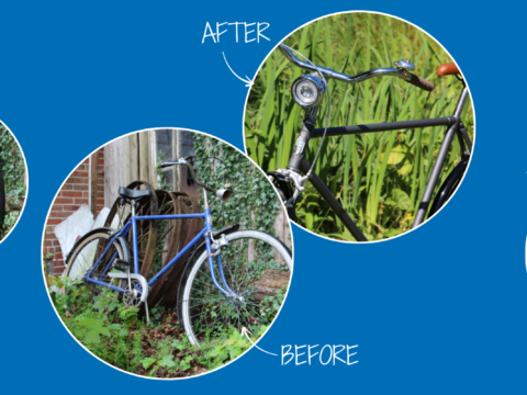 Dutch bike restoration – turning old into new