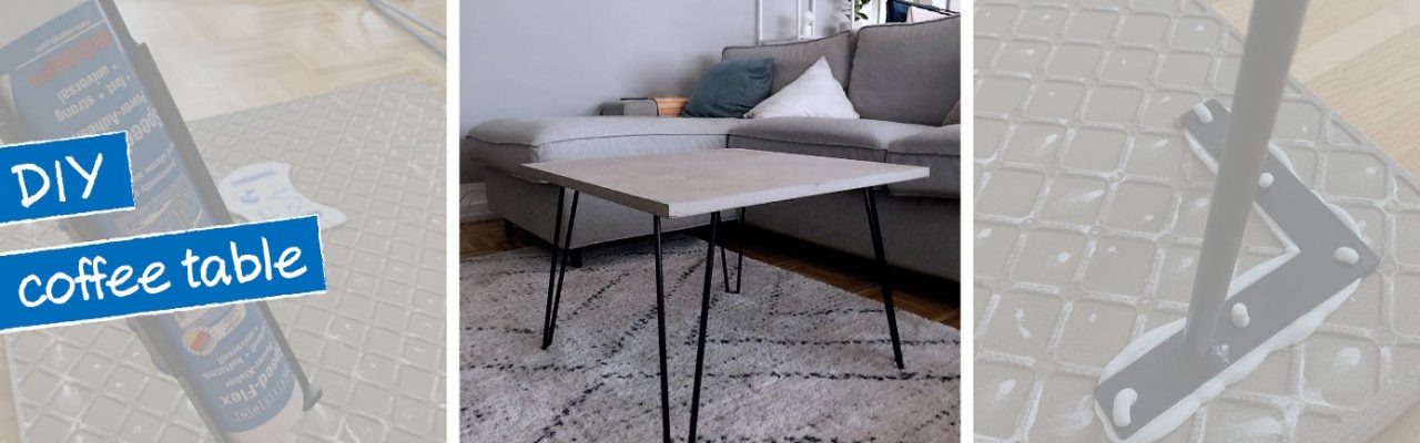 DIY coffee table