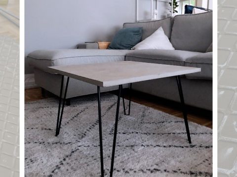 DIY coffee table