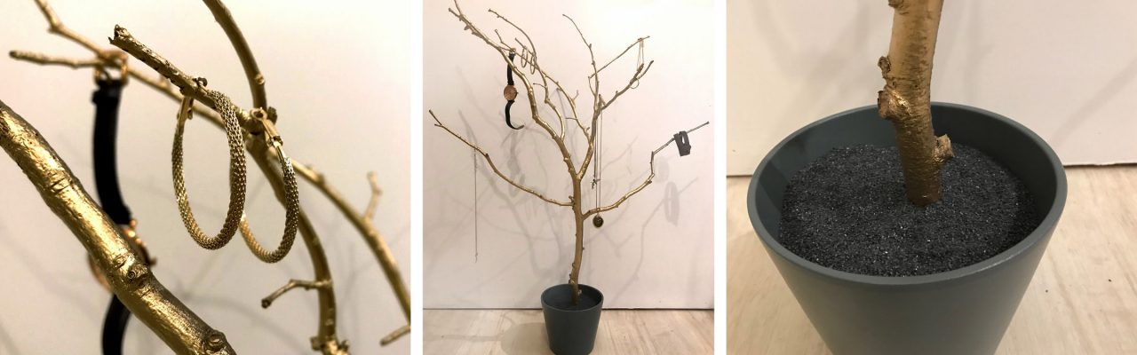 Making your own jewellery tree