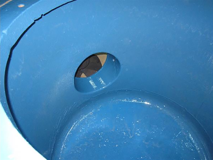 Corrosion protection by coating – filter tanks of a hydropower plant are newly coated with WEICON Plastic Metal