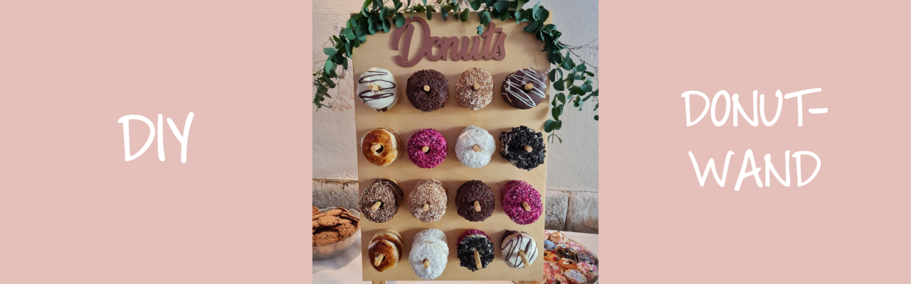 DIY Anleitung für Donut-Wand zur Hochzeit